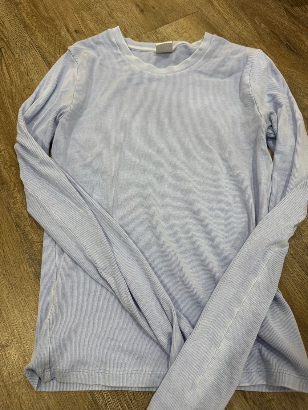 Aritzia Light Lavender Long Sleeve Tee
